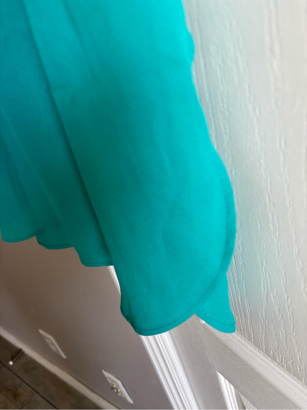 Premise Teal V-Neck Short Sleeve Tunic - Picture 5 of 6